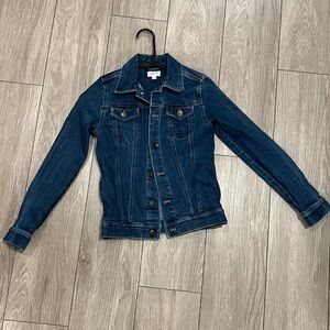 Janie and Jack Denim Trucker Jacket 10–12 | Classic Blue